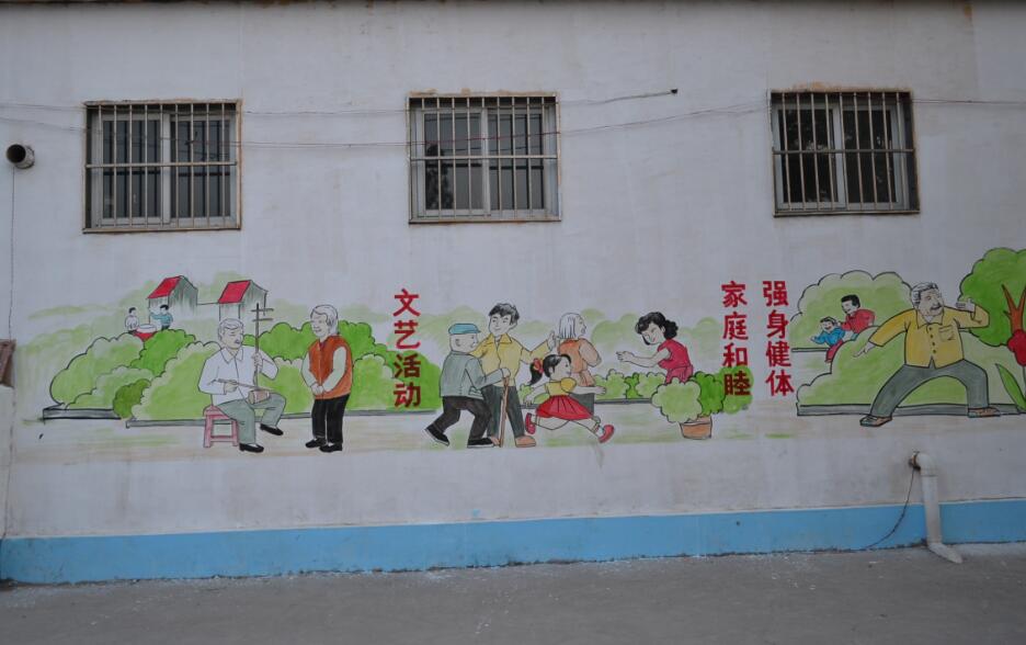 創(chuàng)意農(nóng)村文化墻制作效果圖