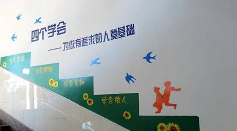 創(chuàng)意學(xué)校文化墻制作效果圖