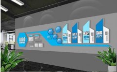 創(chuàng)意企業(yè)辦公室文化墻制作效果圖