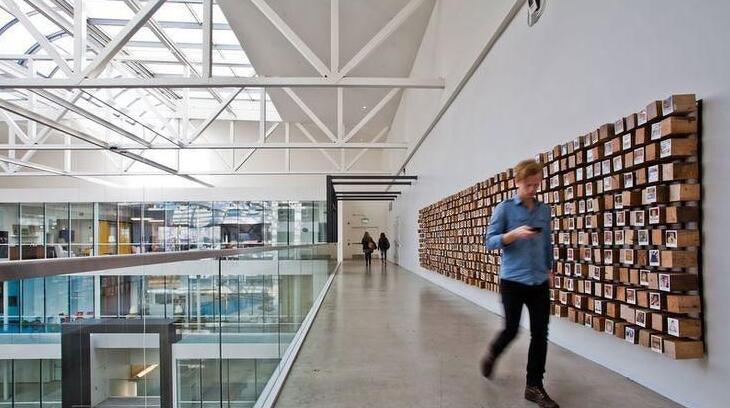 創(chuàng)意辦公室文化墻的制作效果圖