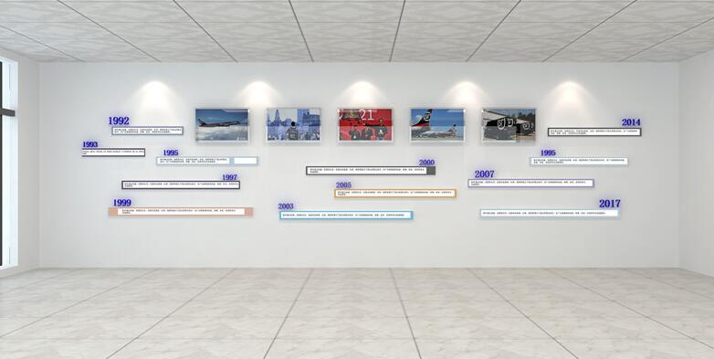 北京旅游公司文化墻制作效果圖