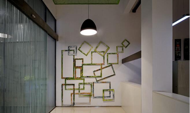 創意辦公室文化墻制作效果圖