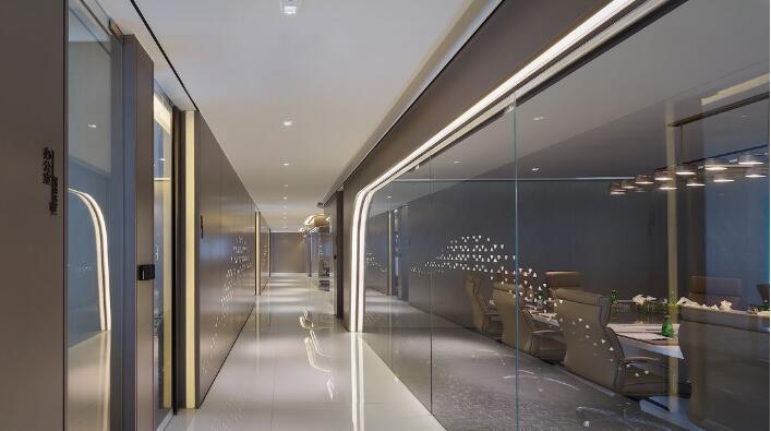 辦公室走廊文化墻制作效果圖