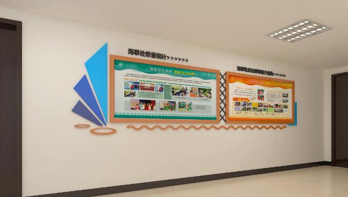 企業宣傳文化墻制作效果圖