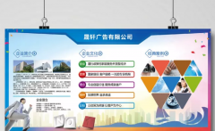 企業(yè)異形文化墻布置圖