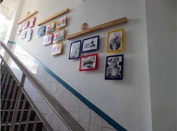 簡約校園文化墻制作效果圖