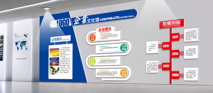 企業文化墻效果圖