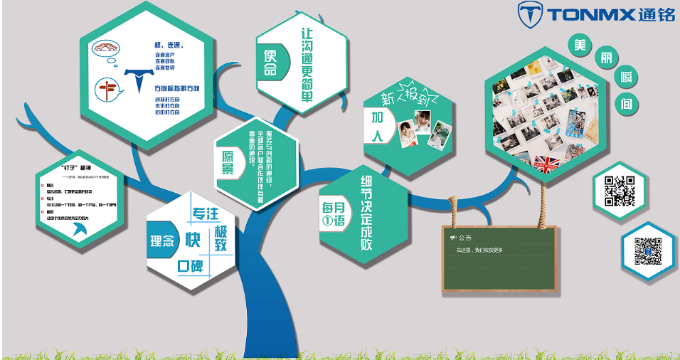 企業文化墻效果圖