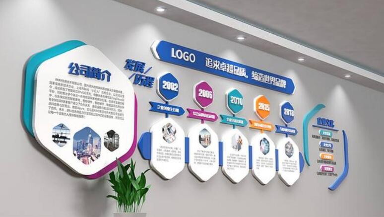 企業宣傳文化墻設計制作