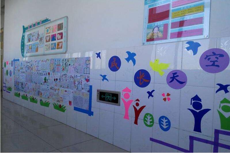 創意立體班級文化墻制作效果圖