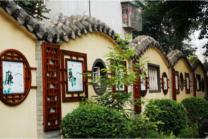 創意社區街道文化墻制作效果圖