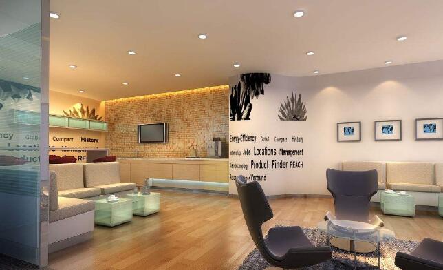 創(chuàng)意簡(jiǎn)約辦公室文化墻圖片