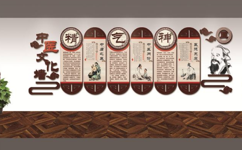 崇川區醫院文化墻設計