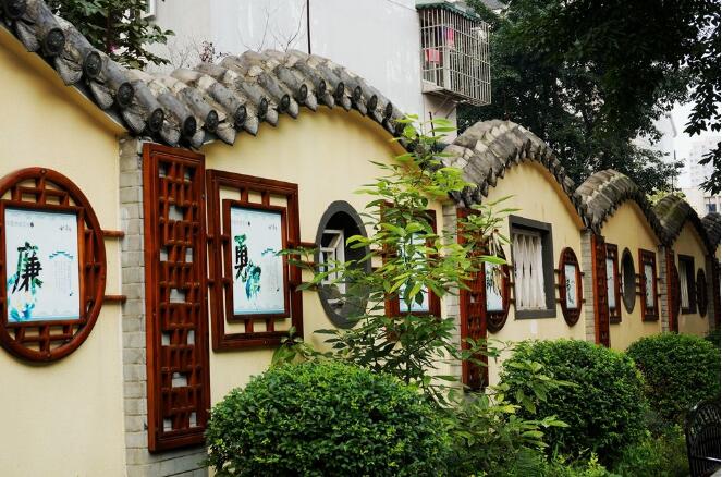 街道中華傳統美德文化墻設計制作