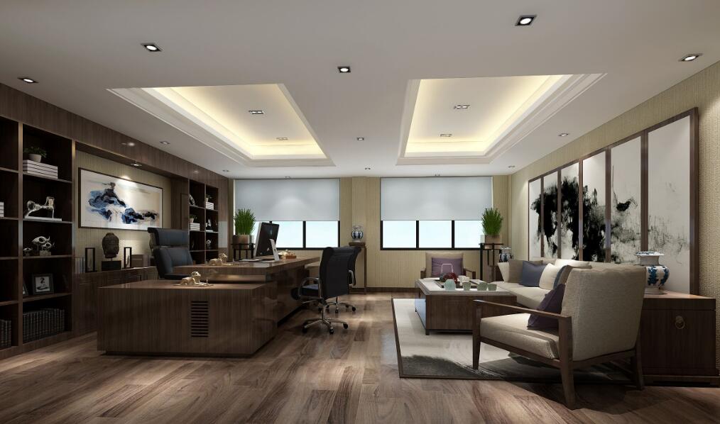 董事長辦公室文化墻制作效果圖