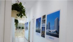 簡約企業(yè)辦公室文化墻制作效果圖