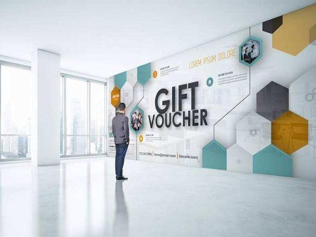 最新金融公司企業文化墻制作效果圖