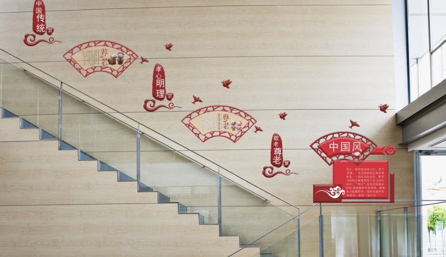 立體亞克力墻貼畫 3d 小學校園科學實驗室教室文化墻