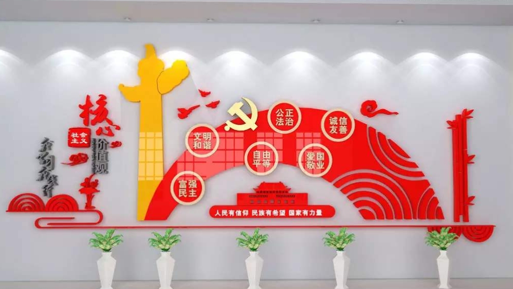 人大代表之家社區黨員之家基層社區文化墻