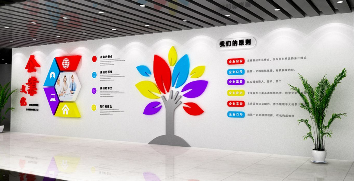 精品企業文化墻設計