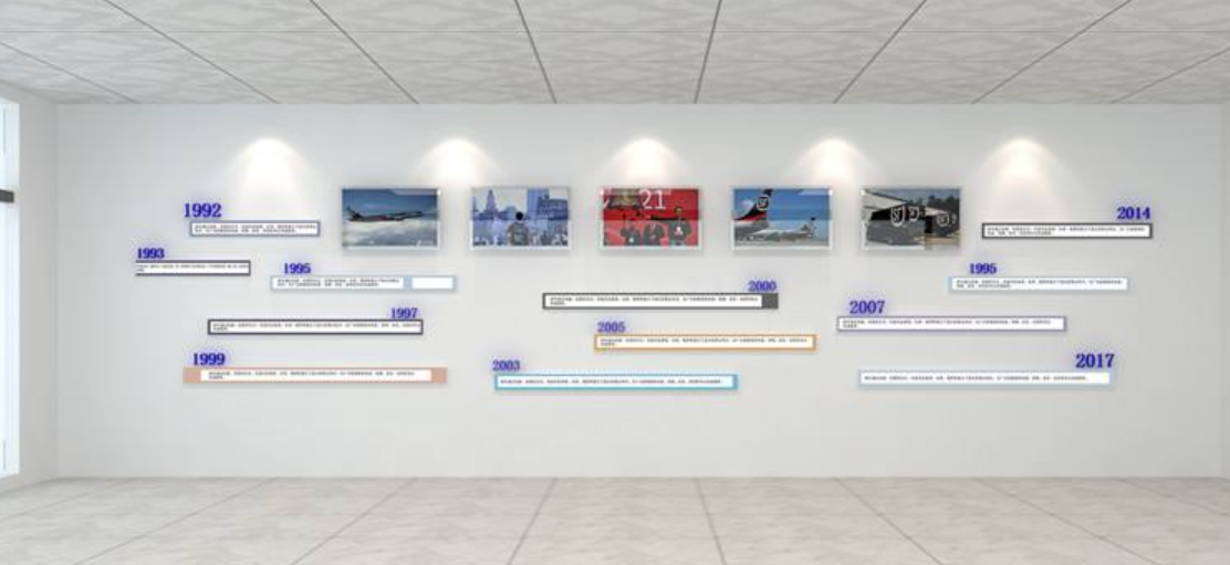 創意精品企業導視文化墻設計