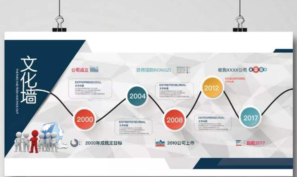 通用菱形創(chuàng)意企業(yè)文化墻