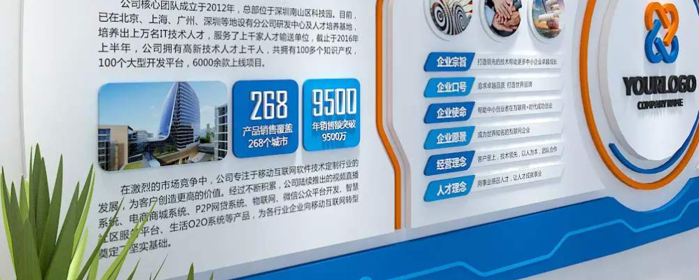 通用立體時(shí)尚企業(yè)文化墻設(shè)計(jì)圖