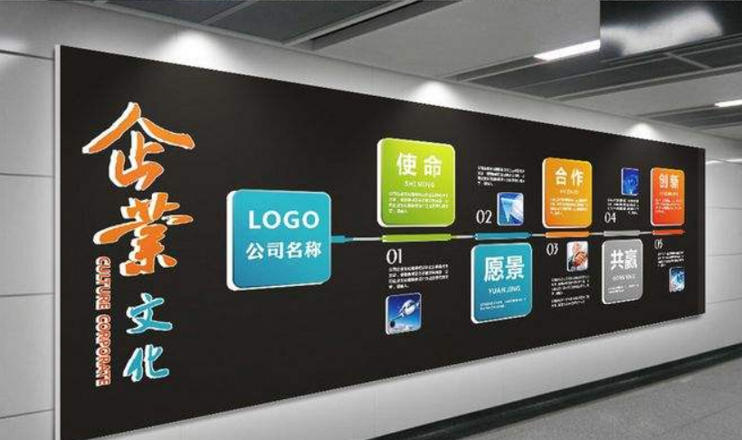 公司企業微立體異型走廊樓道文化墻展板模板