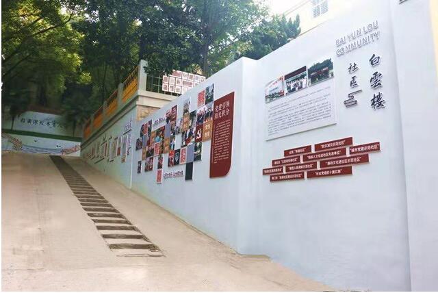 社區(qū)宣傳文化墻制作效果圖