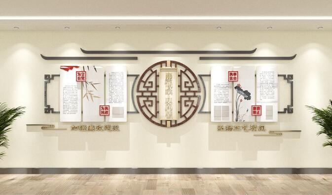 黨員之家入黨誓詞文化墻制作效果圖