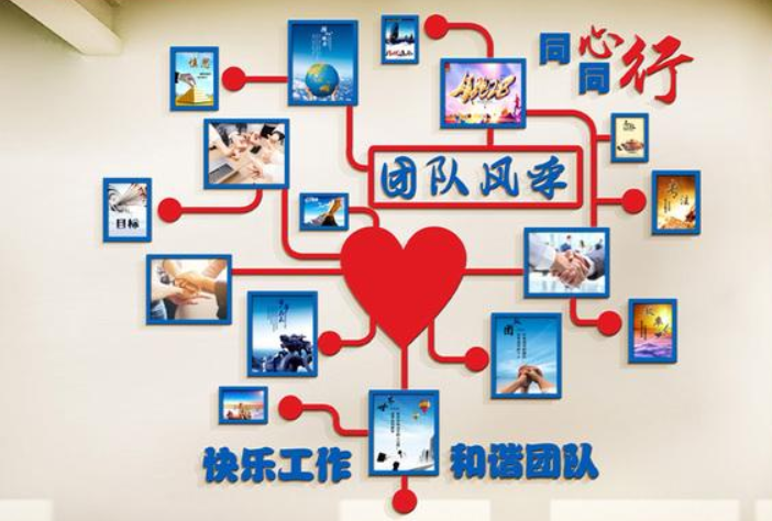 立體墻貼簡約現(xiàn)代定制創(chuàng)意不規(guī)則辦公室照片墻