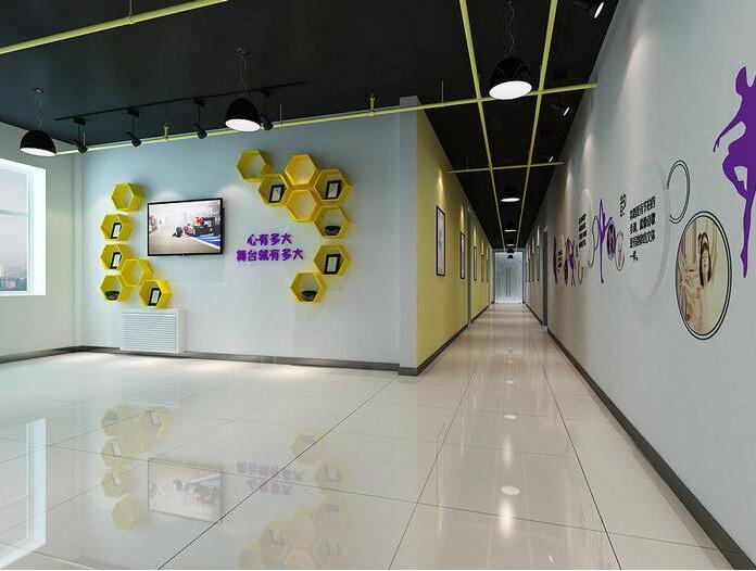 教育培訓機構文化墻制作效果圖