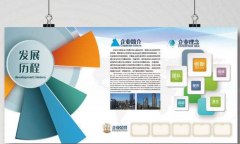 企業異形文化墻設計
