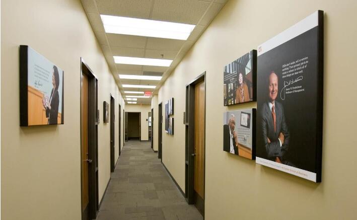 特色公司文化墻制作效果圖