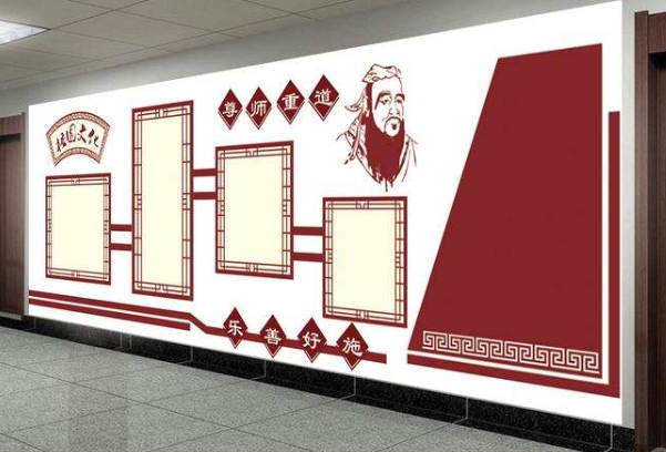 異形立體雕刻科學(xué)實(shí)驗(yàn)教室布置校園文化墻