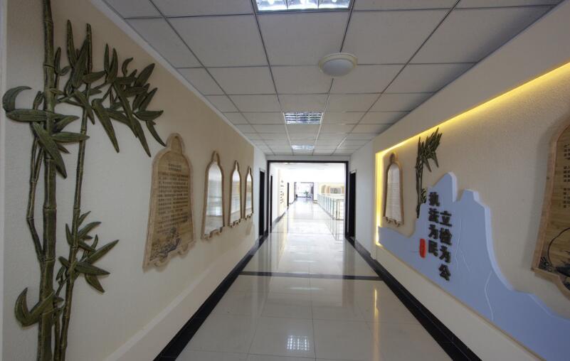 簡約樓道文化墻制作效果圖