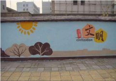 戶外文化墻制作效果圖