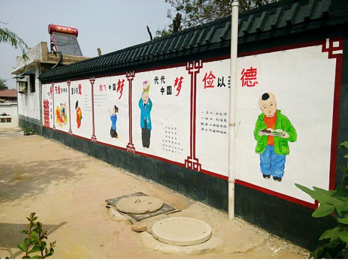 農(nóng)村文化墻圖一