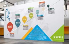 創(chuàng)意樹枝企業(yè)大事記文化墻時(shí)間軸設(shè)計(jì)