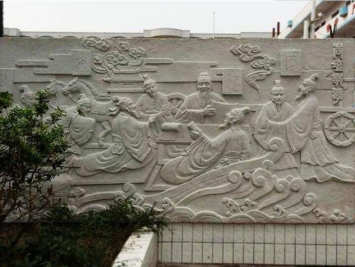 校園文化浮雕墻制作效果圖
