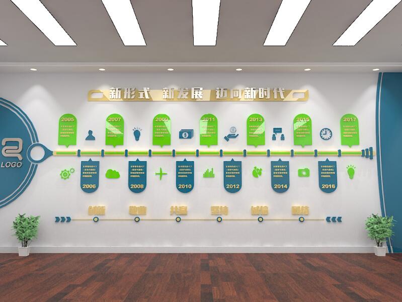 特色校園主題文化墻制作效果圖