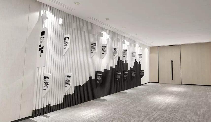 通用現(xiàn)代企業(yè)文化墻制作效果圖