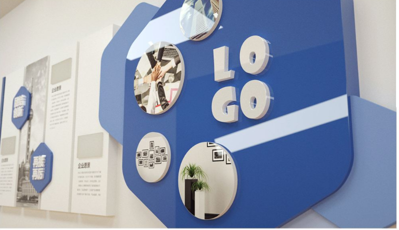 辦公室企業(yè)文化墻創(chuàng)意設(shè)計員工照片墻宣傳墻 