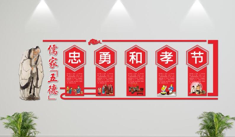 大型校園微立體文化墻制作效果圖