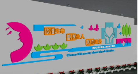 校園醫(yī)院衛(wèi)校護理衛(wèi)生室文化墻圖片