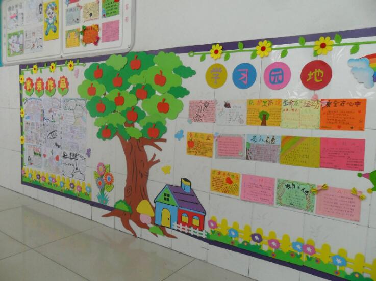 教室文化墻制作效果圖