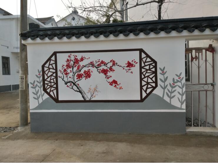 社區建設文化墻制作效果圖