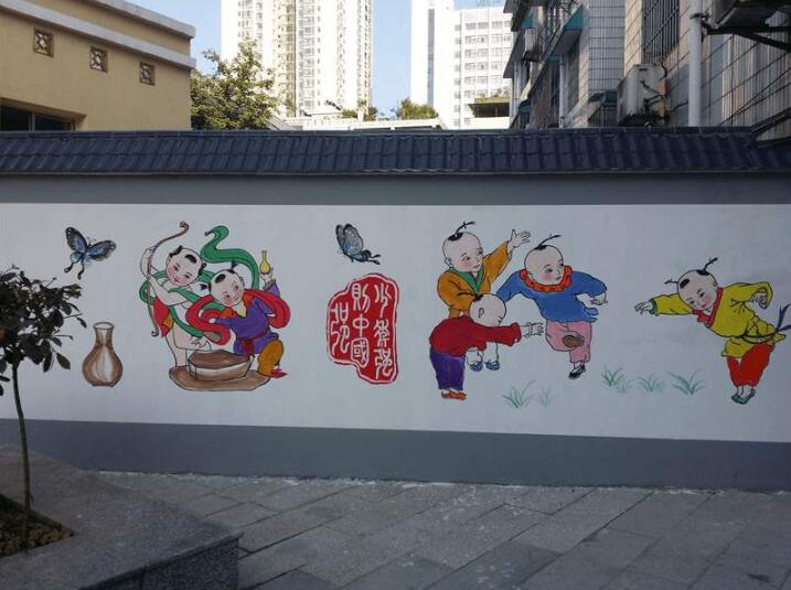 宣傳公益文化墻制作效果圖