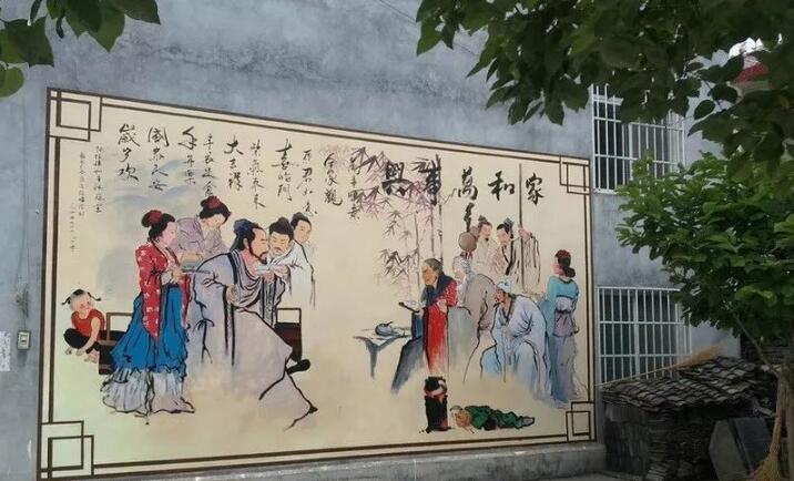 民俗文化墻制作效果圖