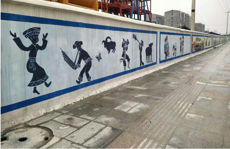 民俗文化墻制作效果圖